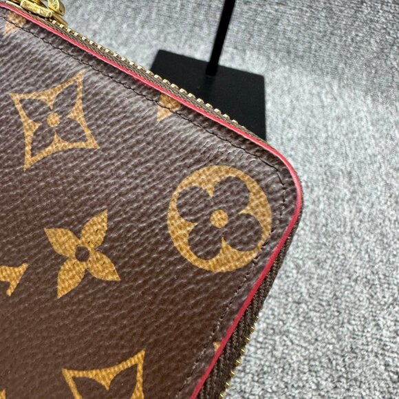 Louis Vuitton Clemence Brown Monogram Canvas Wallet 365-081325 - Picture 12 of 13